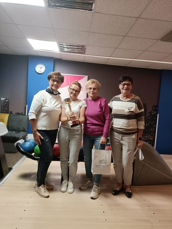 Udział w towarzyskich zawodach w kręgle w Krotoszynie